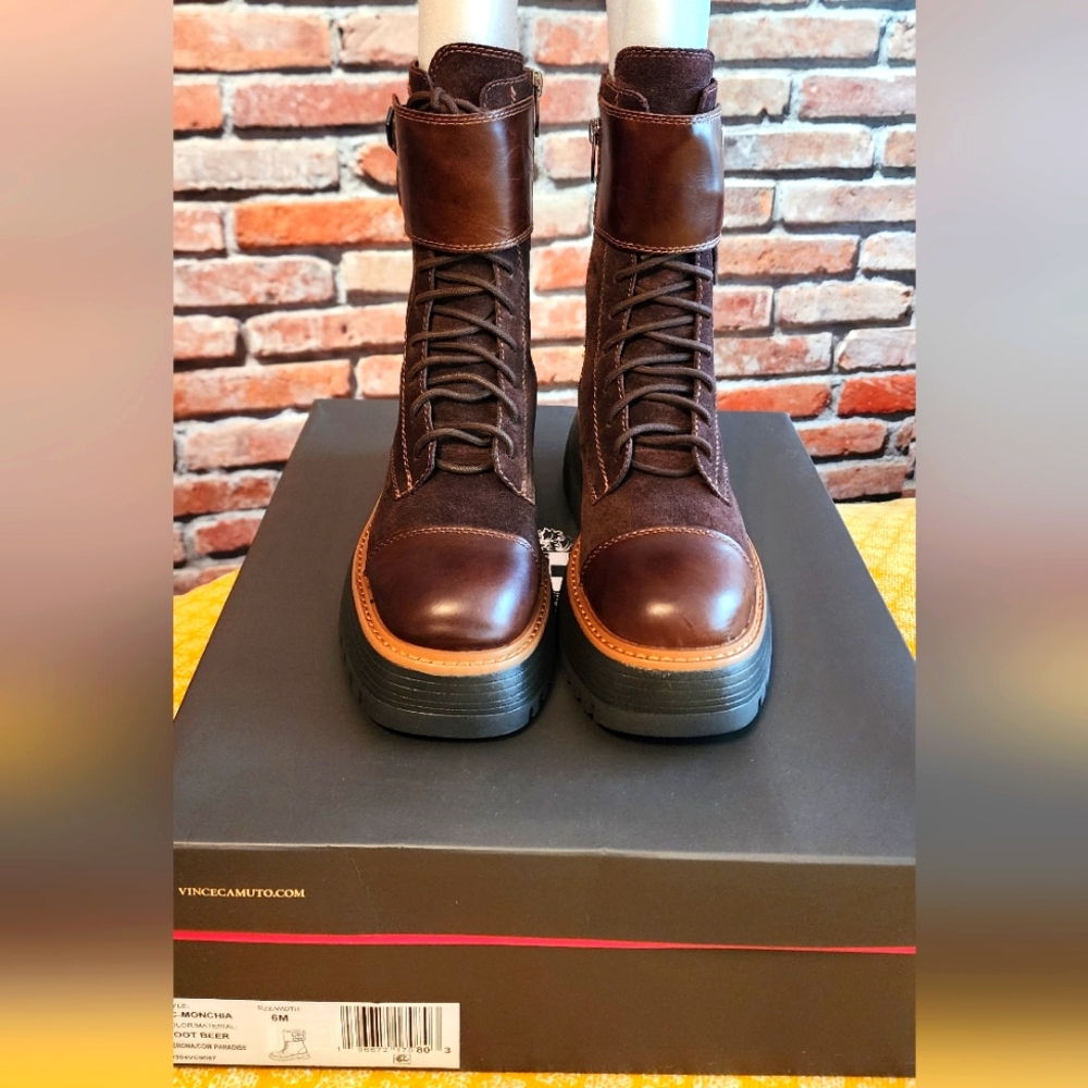 Vince Camuto Combat Boot